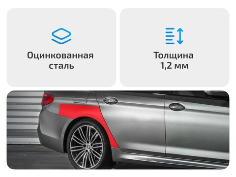 Задние арки для Nissan X-Trail T30