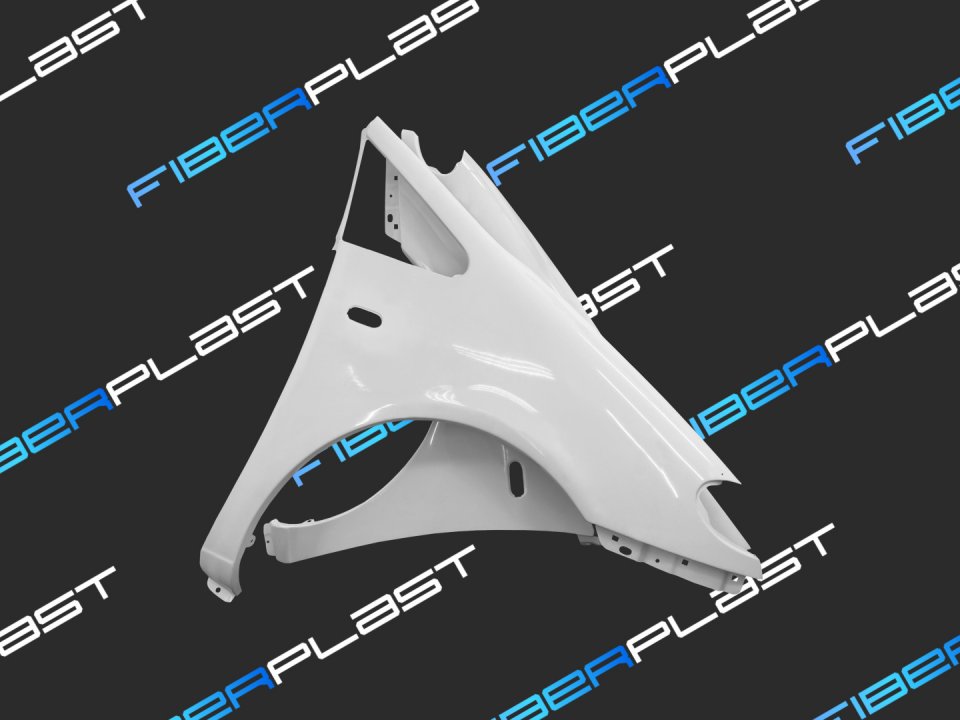 Fiberplast Крылья Octavia a54. Фиберпласт крыло белое или бежевое.
